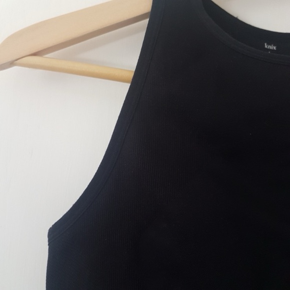 Knix Seamless Racer Back Bra Black Sz L - Picture 3 of 7